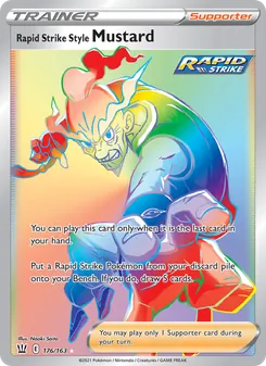 Rapid Strike Style Mustard, Battle Styles, no. 176