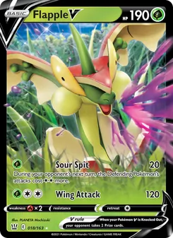 Flapple V, Battle Styles, no. 18