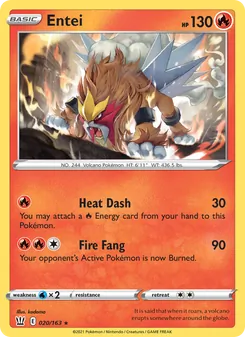 Entei, Battle Styles, no. 20