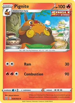 Pignite, Battle Styles, no. 24