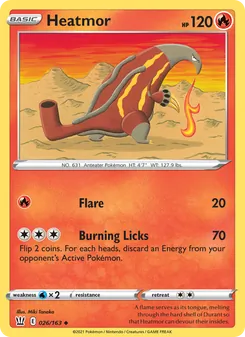 Heatmor, Battle Styles, no. 26