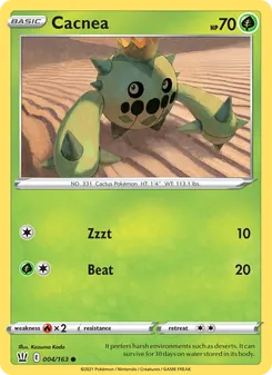 Cacnea, Battle Styles, no. 4