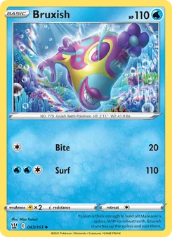 Bruxish, Battle Styles, no. 43