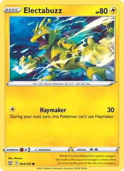 Electabuzz, Battle Styles, no. 44