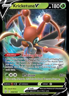 Kricketune V, Battle Styles, no. 6