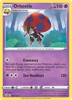 Orbeetle, Battle Styles, no. 65