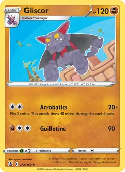 Gliscor, Battle Styles, no. 72