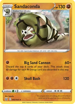 Sandaconda, Battle Styles, no. 82