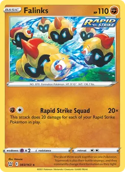 Falinks, Battle Styles, no. 83