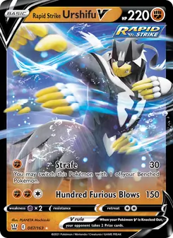 Rapid Strike Urshifu V, Battle Styles, no. 87