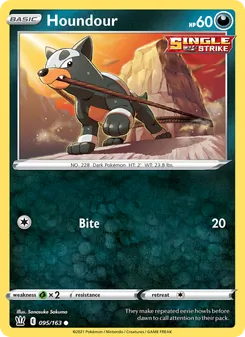 Houndour, Battle Styles, no. 95