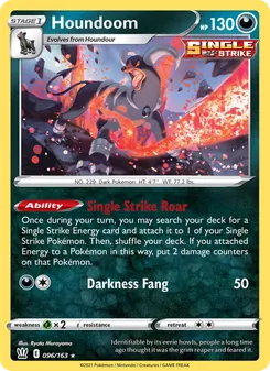 Houndoom, Battle Styles, no. 96