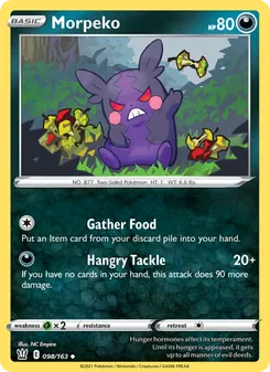 Morpeko, Battle Styles, no. 98