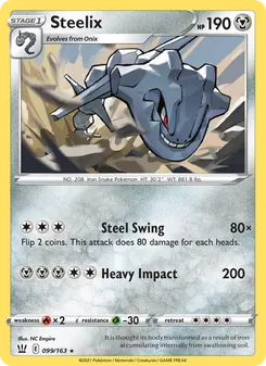 Steelix, Battle Styles, no. 99