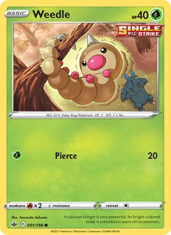 Weedle, Chilling Reign, no. 1