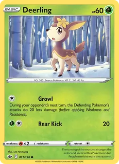 Deerling, Chilling Reign, no. 11