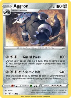 Aggron, Chilling Reign, no. 111