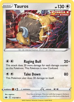 Tauros, Chilling Reign, no. 115