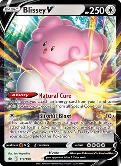 Blissey V, Chilling Reign, no. 119