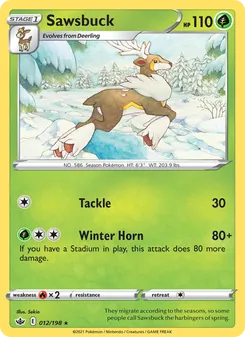 Sawsbuck, Chilling Reign, no. 12