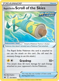 Rapid Strike Scroll of the Skies, Chilling Reign, no. 151