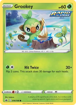 Grookey, Chilling Reign, no. 16
