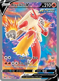 Blaziken V, Chilling Reign, no. 161