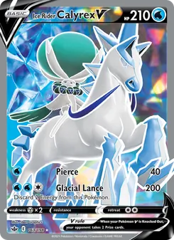 Ice Rider Calyrex V, Chilling Reign, no. 163
