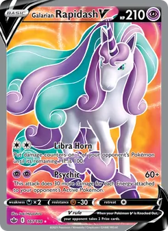 Galarian Rapidash V, Chilling Reign, no. 167