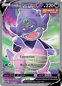 Galarian Slowking V, Chilling Reign, no. 178