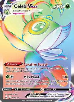 Celebi VMAX, Chilling Reign, no. 199