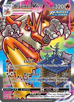Blaziken VMAX, Chilling Reign, no. 201