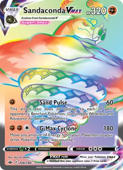 Sandaconda VMAX, Chilling Reign, no. 206