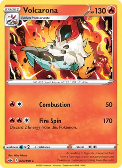 Volcarona, Chilling Reign, no. 24