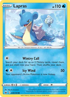 Lapras, Chilling Reign, no. 29