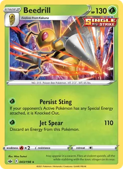 Beedrill, Chilling Reign, no. 3