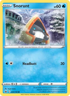Snorunt, Chilling Reign, no. 35