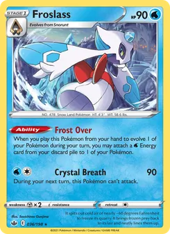 Froslass, Chilling Reign, no. 36