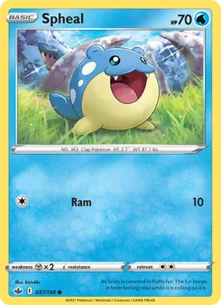 Spheal, Chilling Reign, no. 37