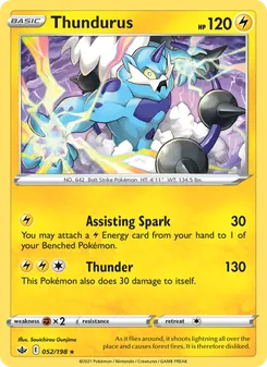 Thundurus, Chilling Reign, no. 52