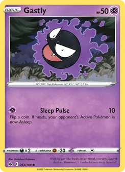 Gastly, Chilling Reign, no. 55