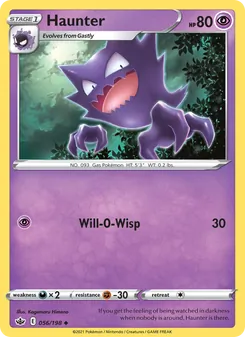Haunter, Chilling Reign, no. 56