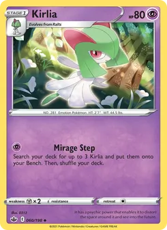 Kirlia, Chilling Reign, no. 60