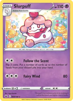 Slurpuff, Chilling Reign, no. 68