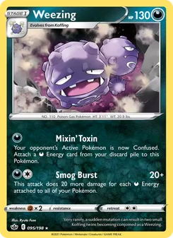 Weezing, Chilling Reign, no. 95