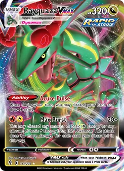 Rayquaza VMAX, Evolving Skies, no. 111