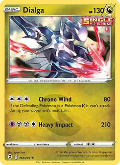 Dialga, Evolving Skies, no. 112