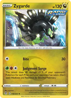 Zygarde, Evolving Skies, no. 118