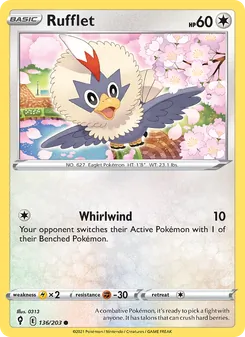 Rufflet, Evolving Skies, no. 136