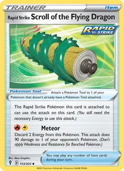 Rapid Strike Scroll of the Flying Dragon, Evolving Skies, no. 153